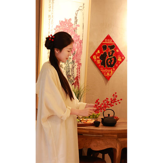 【2026东衣作】加泽•新中式连衣裙（24807218米汤娇） 商品图3