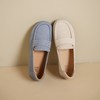 西村名物2025年春季新款小圆头低平跟舒适浅口单鞋豆豆鞋X25AM14561 商品缩略图0