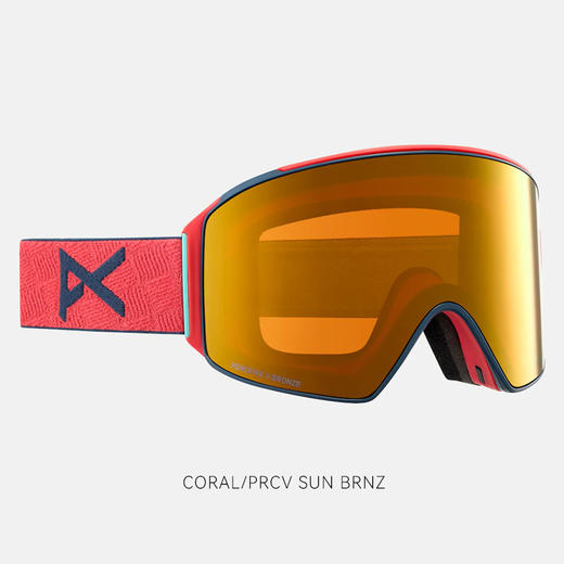 23/25ANON雪镜LB M4 CYLINDRICAL CORAL/PRCV SUN BRNZ 商品图0