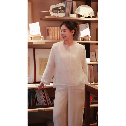 【2026东衣作】献岁•阔腿裤（24809790梨花） 商品图2