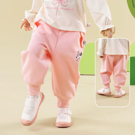 迪士尼童装女童2025春秋外穿儿童裤子ZD1EK007 商品图1