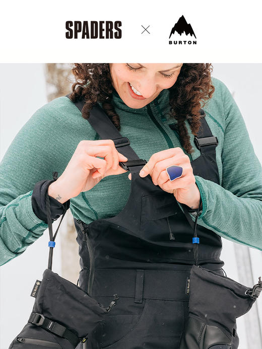 25/26BURTON雪服W AVALON BIB TRUE BLACK 商品图6