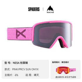 24/25ANON雪镜LB NESA PINK/PRCV SUN ONYX