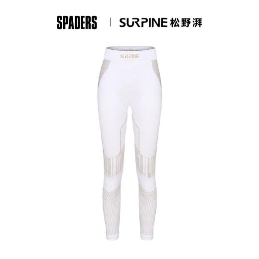 25/26SURPINE复合聚热导湿功能衣 女裤子无惧系列 白金 商品图0