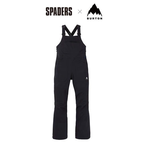 25/26BURTON雪服W AVALON BIB TRUE BLACK 商品图0