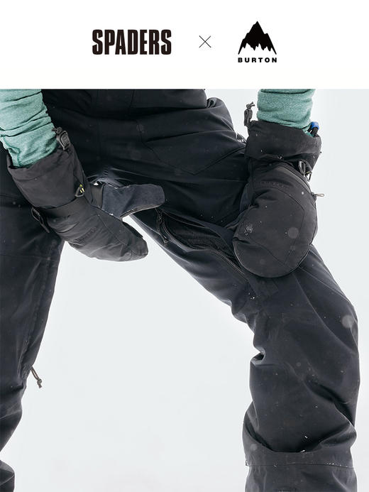 25/26BURTON雪服W AVALON BIB TRUE BLACK 商品图5