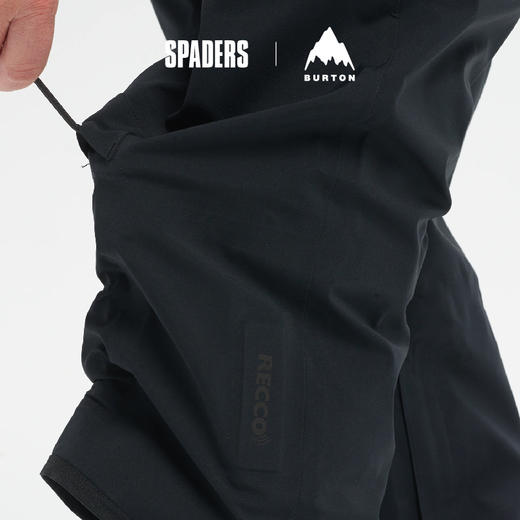 25/27BURTON雪服M AK GORE FRBRD BIB TRUE BLACK 商品图2