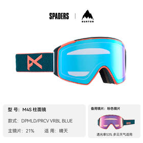 24/25ANON雪镜LB M4S CYLINDRICAL DPMLD/PRCV VRBL BLUE