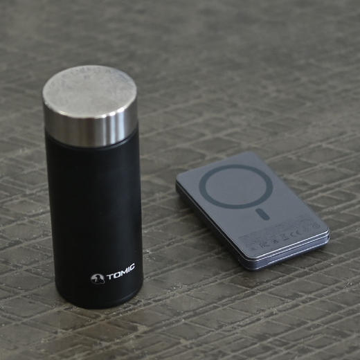 羽诗制造出品 钛度随行钛制保温杯磁吸充电宝礼盒套装 商品图0
