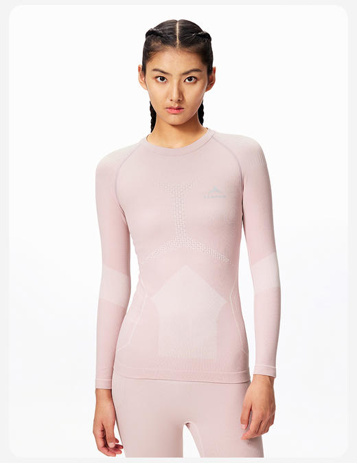 25/26SURPINE保暖透气功能衣 女裤子 粉白 商品图1