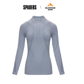 25/26SURPINE羊毛羊绒功能衣  月光蓝