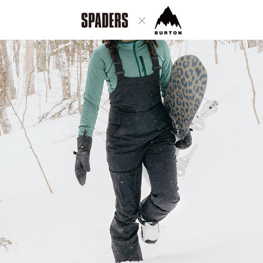 25/26BURTON雪服W AVALON BIB TRUE BLACK 商品图1