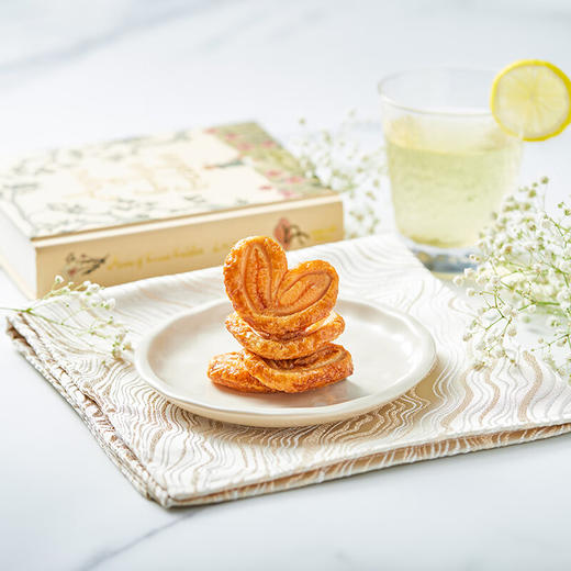 明玥皇廷礼盒装原味蝴蝶酥176g/051498 口感松脆香浓美味色泽金黄 商品图2