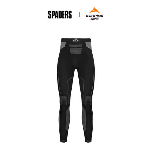 26/27SURPINE保暖透气功能衣 男裤子 黑灰 逆寒系列BLWPDM036 商品图0