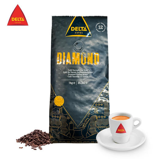 DELTA/岱塔 葡萄牙进口 钻石阿拉比卡咖啡豆1kg 商品图1