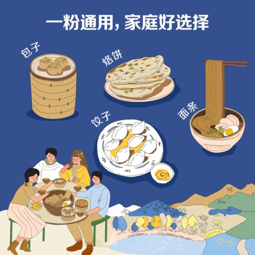 中粮初萃低糖多用途小麦粉5kg面粉 商品图5