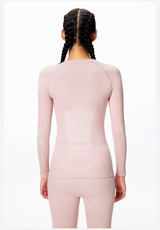 25/26SURPINE保暖透气功能衣 女裤子 粉白 商品图2