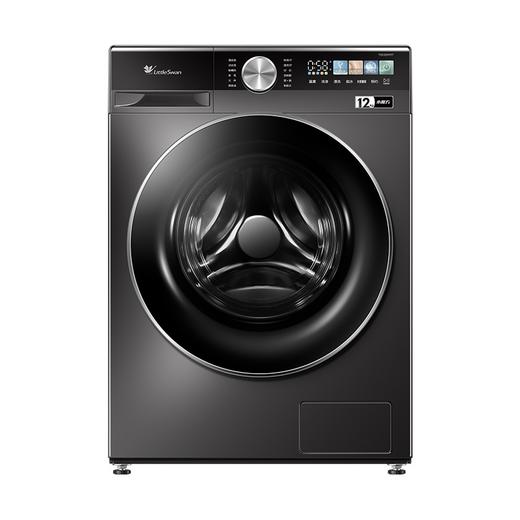 小天鹅（252199）洗衣机 TG120M11T 滚筒洗衣机 金属钛 220V,1Ph 50Hz 转速1200 带银离子 商品图0