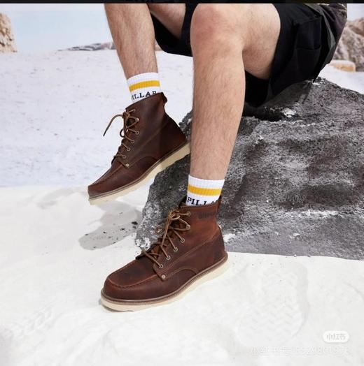 清仓库不退换 推土机经典款CAT/卡特男鞋牛皮休闲靴工装靴男靴P723500 商品图5