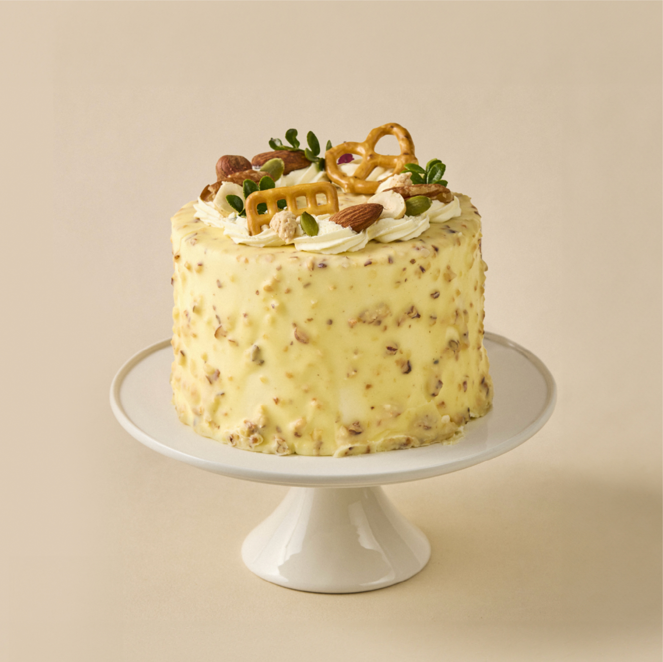 榛子白巧克力蛋糕