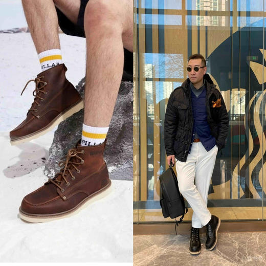 清仓库不退换 推土机经典款CAT/卡特男鞋牛皮休闲靴工装靴男靴P723500 商品图0