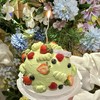 【粉黛春山】-爆浆抹茶草莓流心蛋糕 商品缩略图0