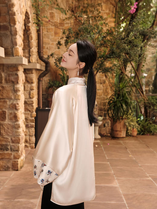 盛唐牡丹|空谷幽兰重缎真丝手绣外套 商品图8