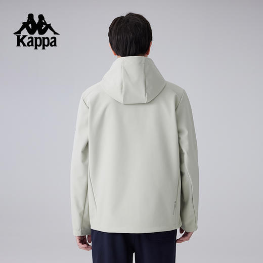 Kappa卡帕背靠背运动外套男新款户外连帽防风防泼水夹克休闲上衣K0F12FJ41 商品图3