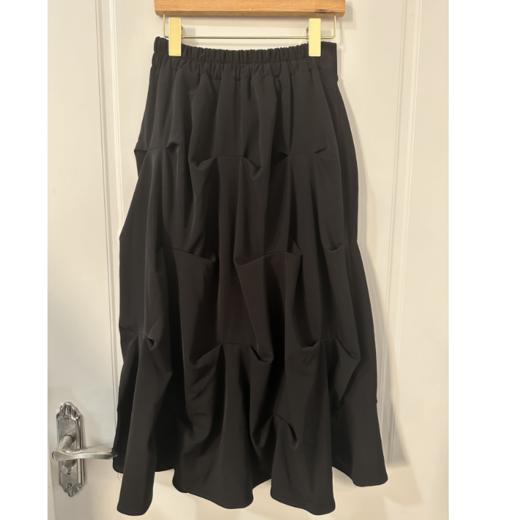 S2M1臣禾 设计感立体褶皱半身裙K213030135 商品图4