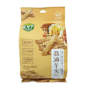 【福利购】180g中越泰蟹黄味芋头条 原切非高温油炸