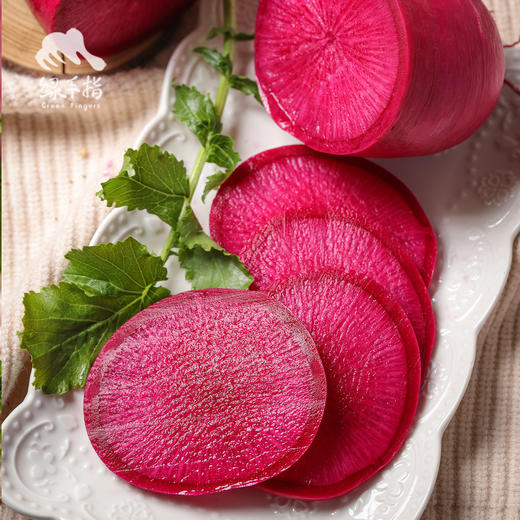 生态天津沙窝萝卜&凤梨水果萝卜| 合作生产*Eco-white radish | Coproduction 商品图1