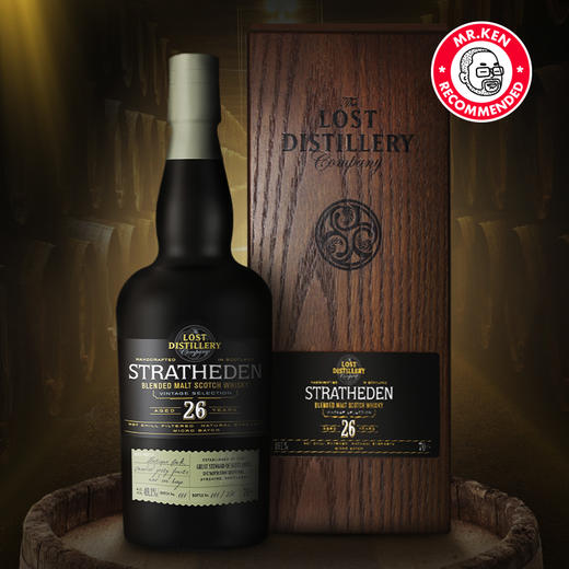 消失的酒厂-史翠希顿（Stratheden）26年桶强纯麦苏格兰威士忌（复古系列） 商品图2