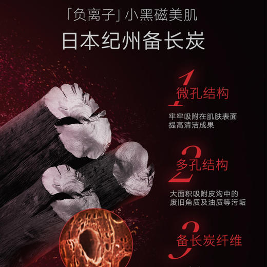 LEUNGESSMORE 丽司莫 神经酰胺保湿修护备长炭面膜 25ml*6片 商品图3