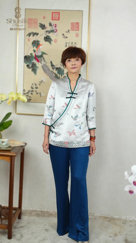 25BWOK9808重磅真丝阔腿裤JW1228 商品图0