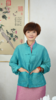 JW1383 真丝 褶光中式开衫 商品缩略图0