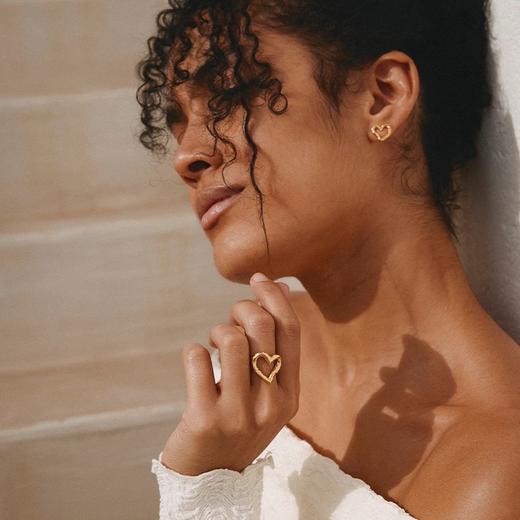 北京仓｜Agapee-LIORA-爱心 镂空 戒指［法国设计师］ 商品图2