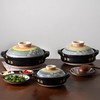 万古烧h砂锅炖锅家用燃气土锅樱花彩虹陶锅华柳 商品缩略图1