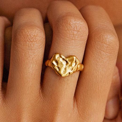 北京仓｜Agapee-LIVIA-爱心 戒指［法国设计师］ 商品图2