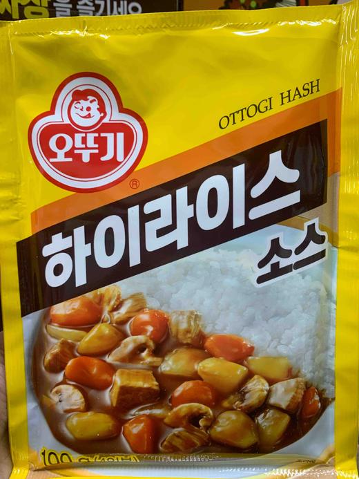 不倒翁盖浇调味粉하이라이스소스100g 商品图0