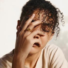 北京仓｜Agapee-LIVIA-爱心 戒指［法国设计师］