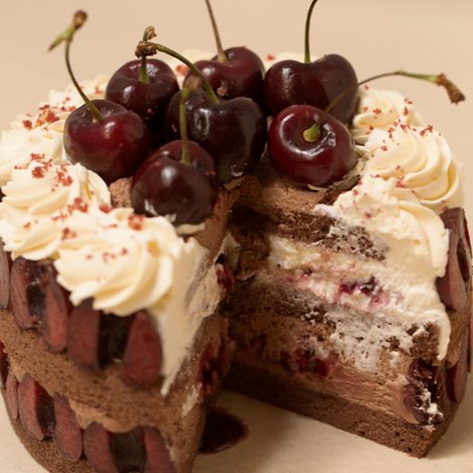 2025蛇年新品「福满丽舍」车厘子巧克力味蛋糕｜随单含元宝小玩具1份！（当日达） 商品图4