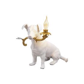 SELETTI 小狗灯 台灯小夜灯床头动物小狗卧室家居摆件儿童房汪星人礼物 可开发票