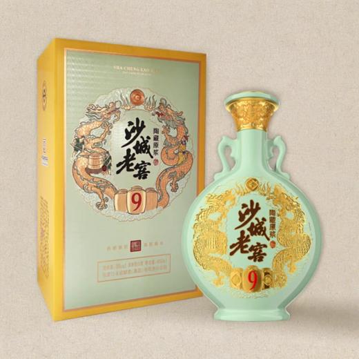 [白酒]沙城老窖(陶藏原浆9)浓香白酒38度450ml 商品图1