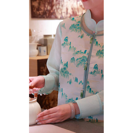 【抖音专属】青云志•新中式马甲（25704041-沧浪奢定款） 商品图3