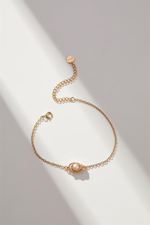 pearl moments珍刻  日富一日 小元宝（珍珠）手链 商品图4