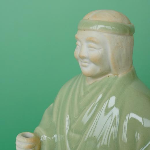 【苏州】日本九谷烧陶瓷雕塑 高砂夫人象征美好爱情 商品图1