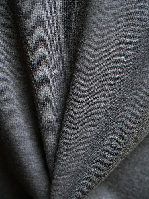 盛唐婧| 精纺羊毛四平加弹针织包臀裙-灰色 商品图3