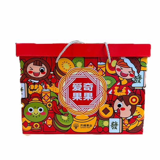 【甜蜜年礼】新鲜水果 齐峰猕猴桃礼盒  30枚/盒 商品图0