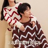 【有棵树】【成毅同款】半边绒防螨情侣家居服加绒睡衣女秋冬2024新爆款女款:YSPJ1066男款YSMP1058 商品缩略图3