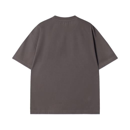 6583208早春新款时尚个性韩版简约撞色假两件短袖T恤百搭情侣套头上衣 商品图5